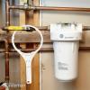 Elimine los sedimentos de agua con un filtro de agua para toda la casa (bricolaje)