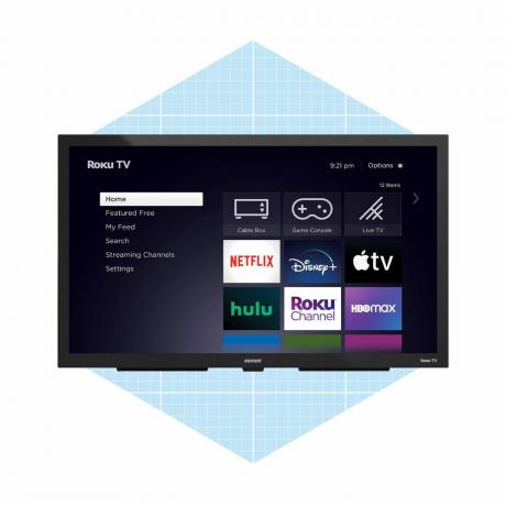 Element Electronics 55 4k Uhd Sol parcial Exterior Roku Smart Tv Ecomm Walmart.com