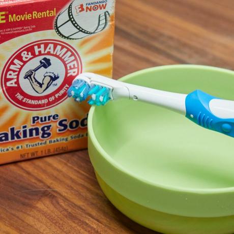 HH elektrikli diş fırçası temizleme aracı kabartma tozu