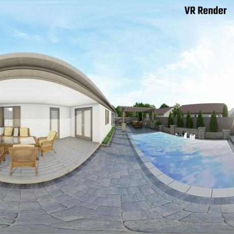 Render Realitas Virtual dari proyek renovasi | Kiat Pro Konstruksi