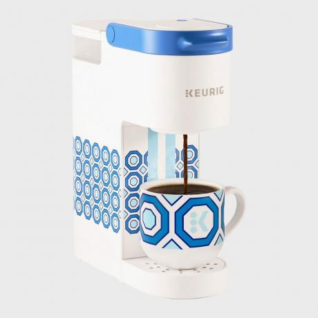 Keurig Edição Limitada Jonathan Adler K Mini Single Serve K Cup Pod Cafeteira Branca