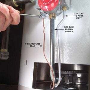 Как заменить термопару водонагревателя