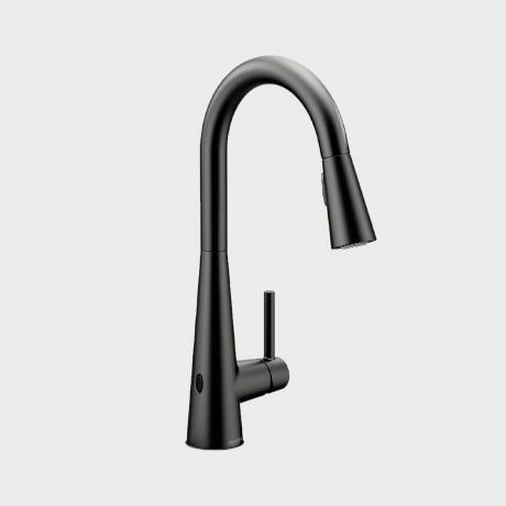 Amazon.com: Moen 7864ewbl Elegante Motionsense Wave Sensor Touchless One Handle High Arc Pulldown Modern Kitchen Faucet Ecomm