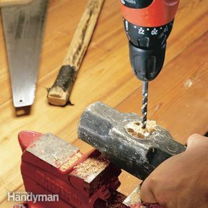 Bytt ut et håndtak eller et annet slagverktøy