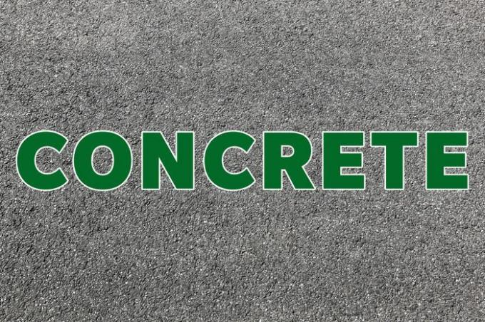 recyklovatelný betonový materiál