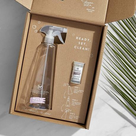 Il kit di pulizia ricaricabile multisuperficie di The Honest Company Ecomm tramite Amazon
