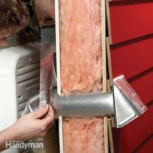 Reemplazar una tapa de ventilación de secadora rota